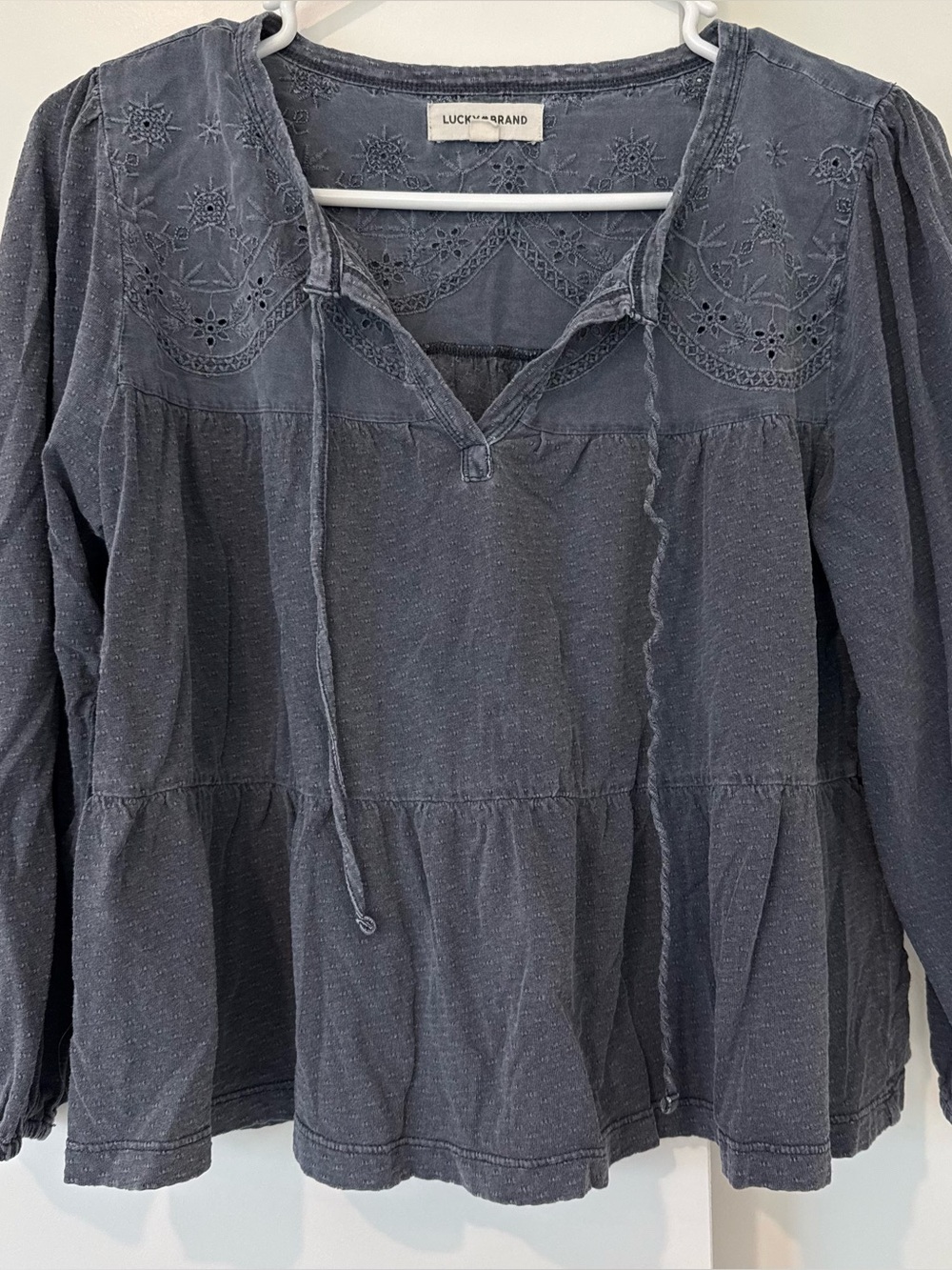 Purple/Gray Lucky Brand Top